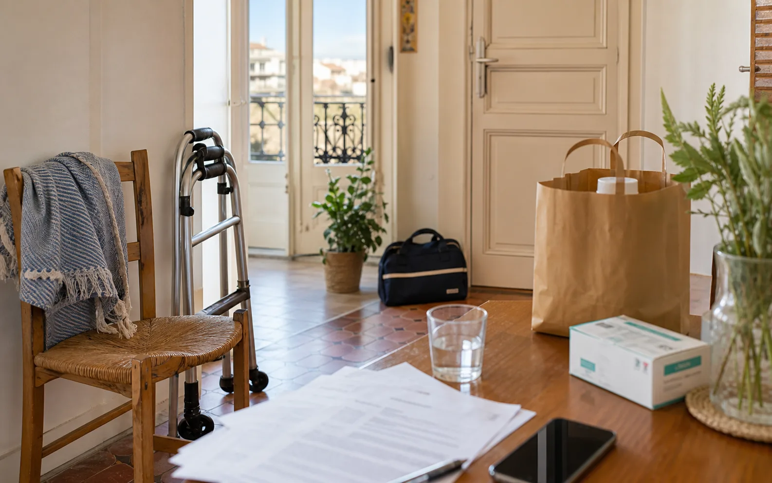 Préparer après hospitalisation à Marseille